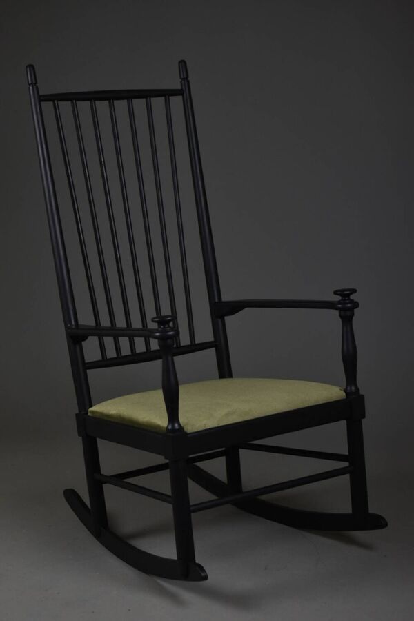 Fauteuil à bascule Gemla, design Karl Axel Adolfsson, Suède, années 1960