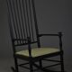 Rocking chair by Gemla, design by Karl Axel Adolfsson, Sweden, 1960s