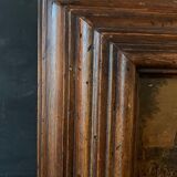 Vintage wooden Huguenot frame