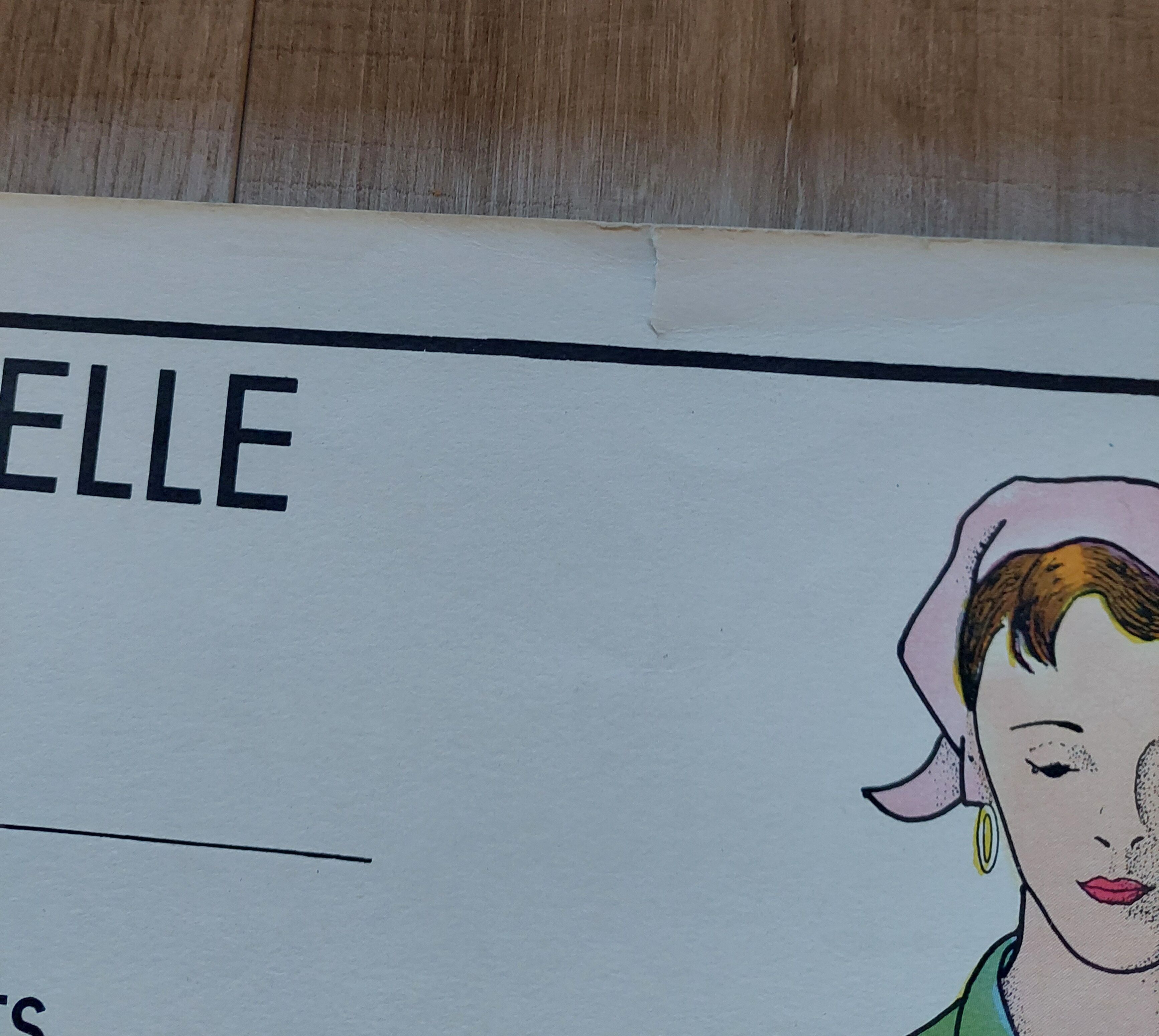 Affiche Rossignol "le lavage de la vaisselle conservation des aliments"