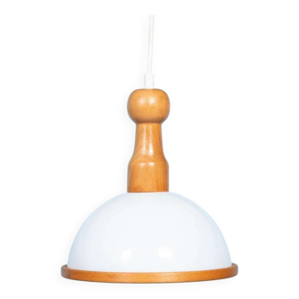 Bohemian 70s mushroom pendant lamp