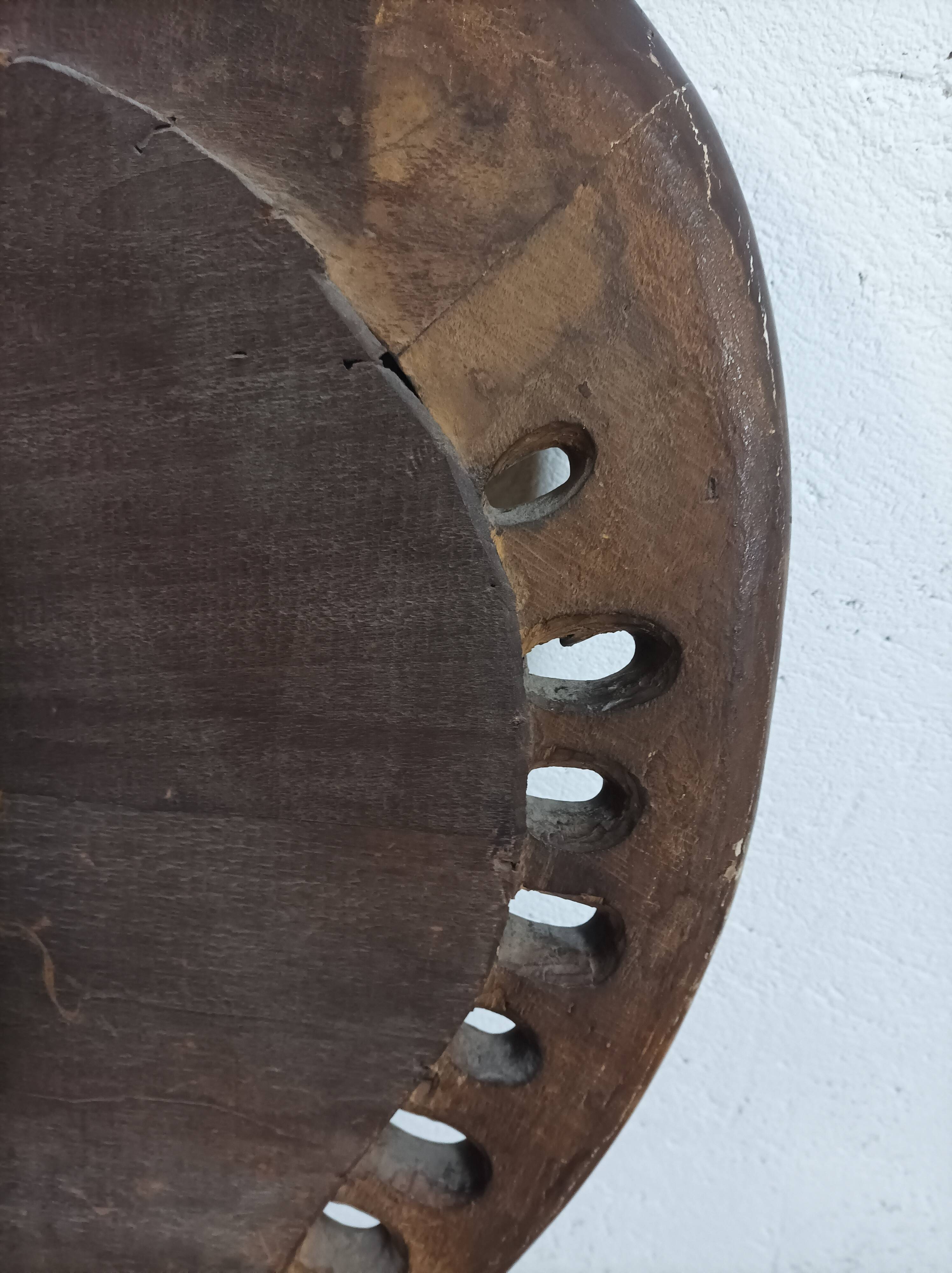 Louis XV style gilded carved wooden mirror