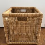 Square wicker box/basket