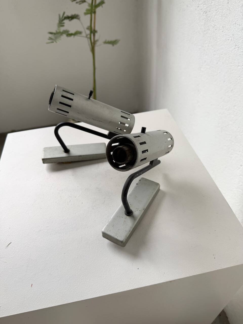 Pair of Alain Richard wall lights