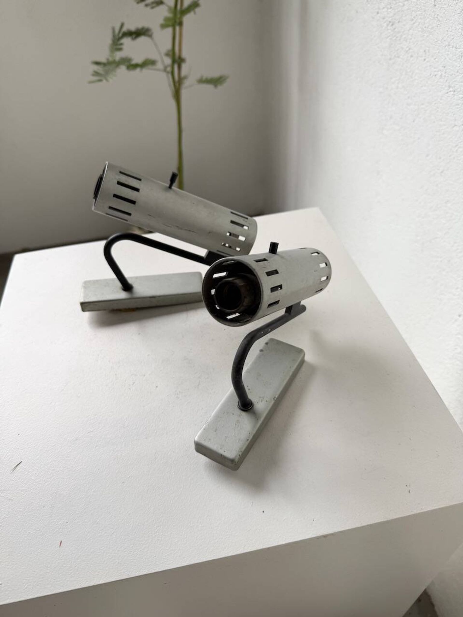 Pair of Alain Richard wall lights