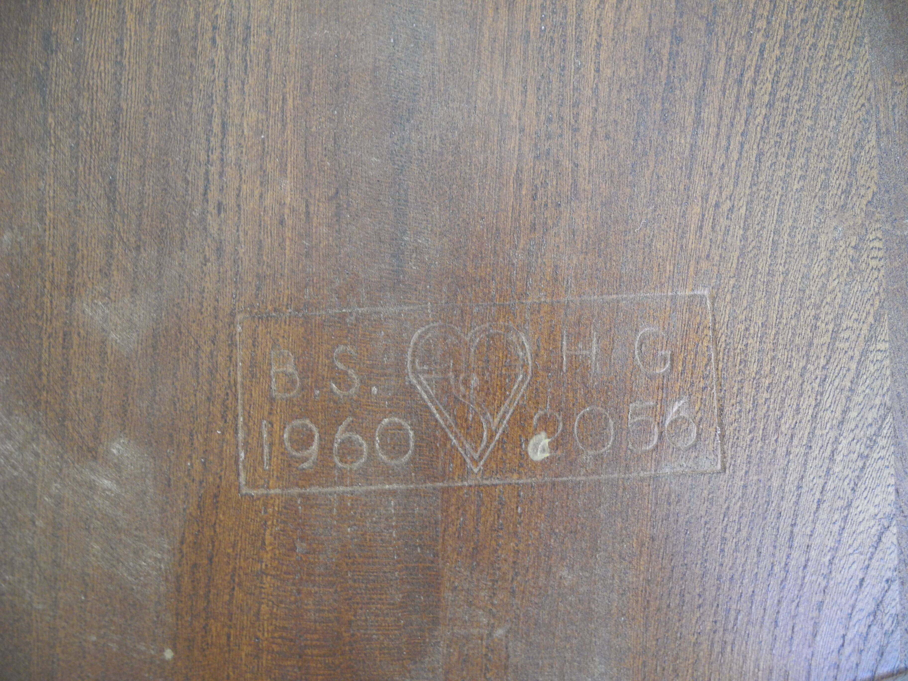 pair of Ercol Windsor BSHG 1960 2056 vintage decor dining chairs 60s