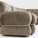 Vintage Italian modular sectional sofa Longuette by Co.im 1970s
