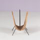 1950s Carl Auböck attributed magazine holder from Denmark