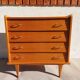 vintage commode with tapered legs