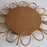 Rattan mirror flower 50cm