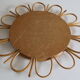 Rattan mirror flower 50cm
