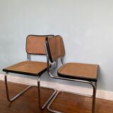 2 chairs Cesca B32 Marcel Breuer