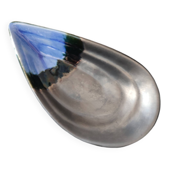 Albert Ferlay ceramic Vallauris wave pocket emptier