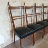 Set of 6 chairs 60s