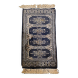 Rug/Runner in Blue and Beige Tones – 71x32 cm
