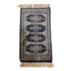 Tapis de couloir bleu et beige