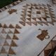 Vintage Turkish hallway rug 90x404 cm
