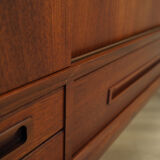 Teak highboard, Danish design, 1960s, Denmark