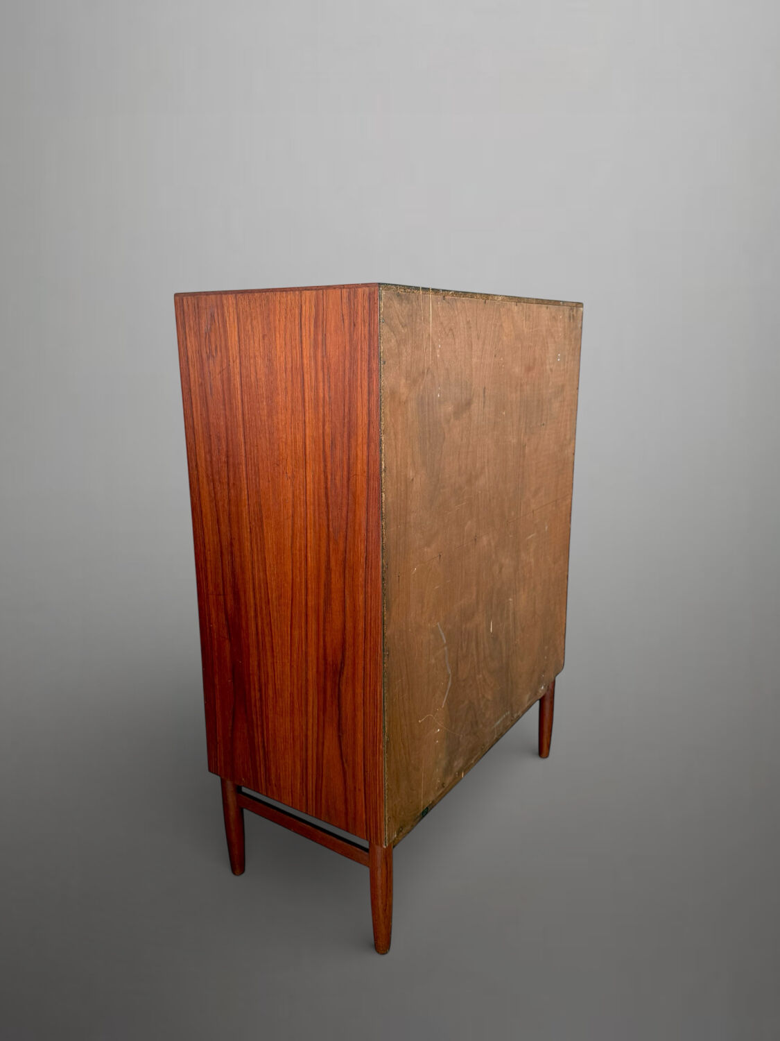 Scandinavian mid-century teak chest of drawers