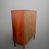 Scandinavian mid-century teak chest of drawers