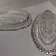 Duo of glass beaded raviers