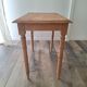Old beech wood bureau/console/side table with bamboo legs.