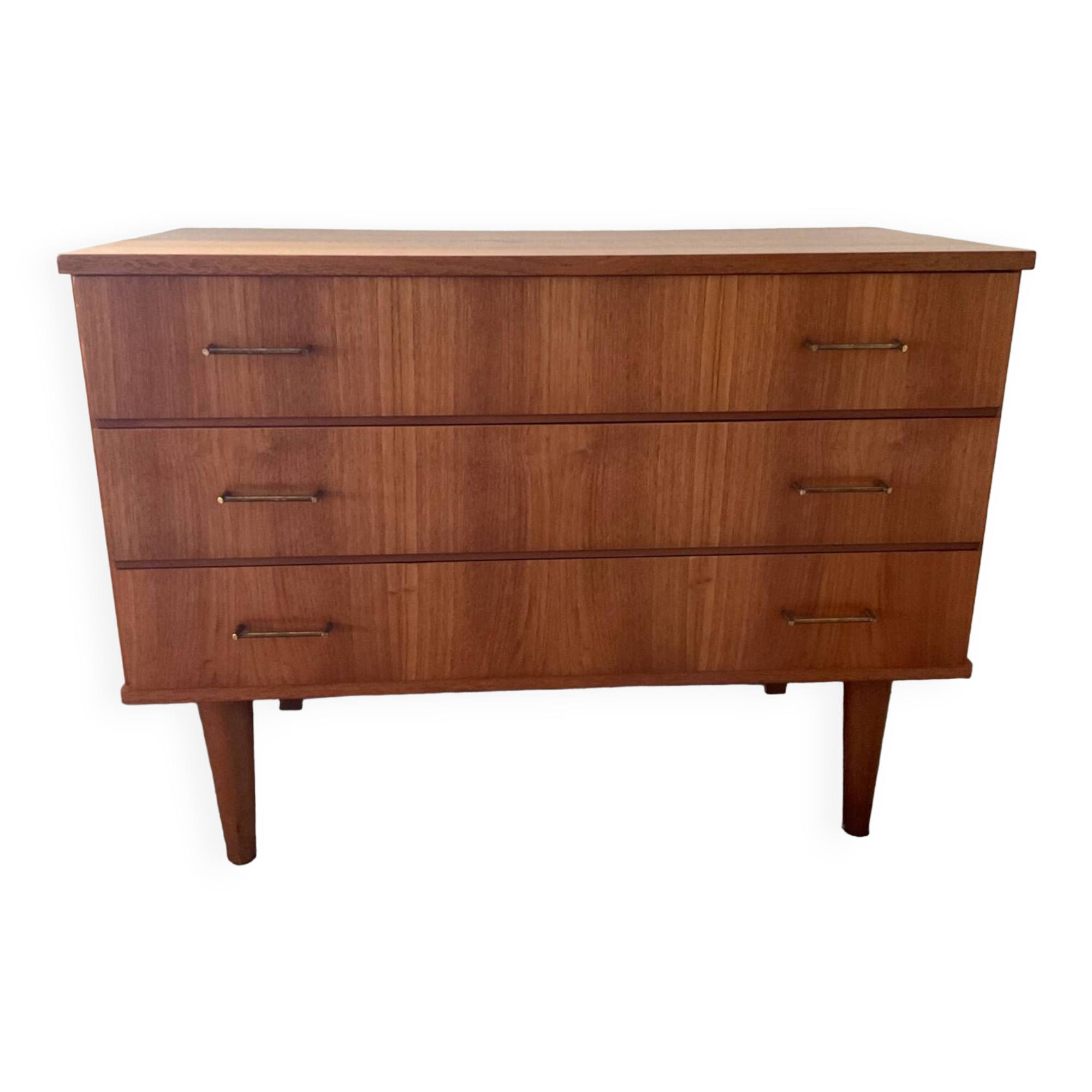 Commode scandinave en teck années 60-70
