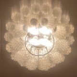 Toni murano ceiling chandelier suspension from the 60s