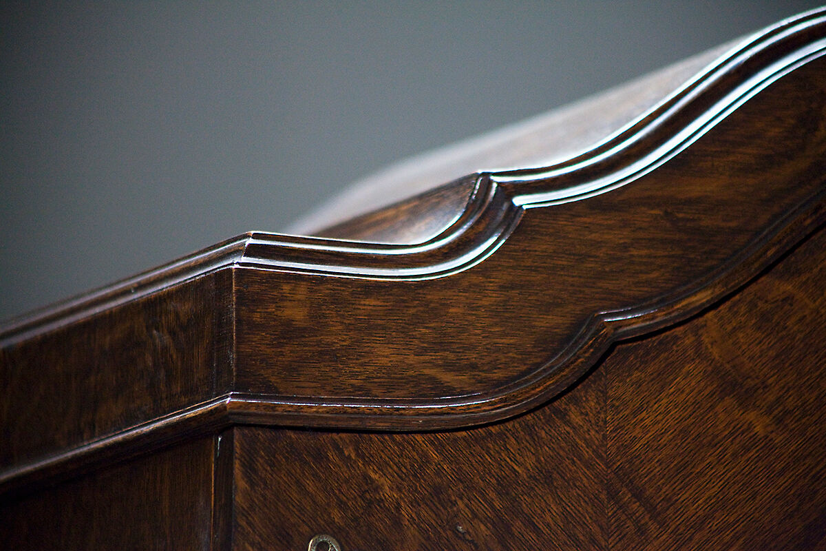 Oak cocktail cabinet early 1900