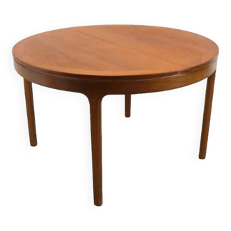 Vintage mid century modern round dining table nathan 'polesworth'