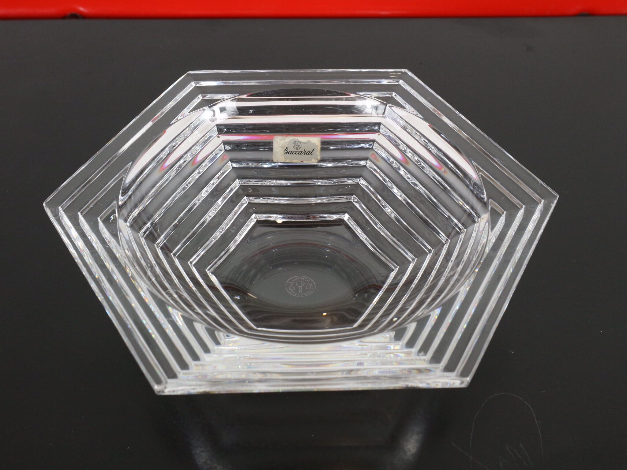 Hexagonal trinket bowl,