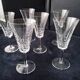 6 Verres à vin Cristal Villeroy Boch  Modèle Concorde