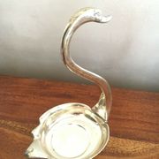Cygne vide poche photophore vintage année 70