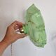 Caramel marbled green pendant light