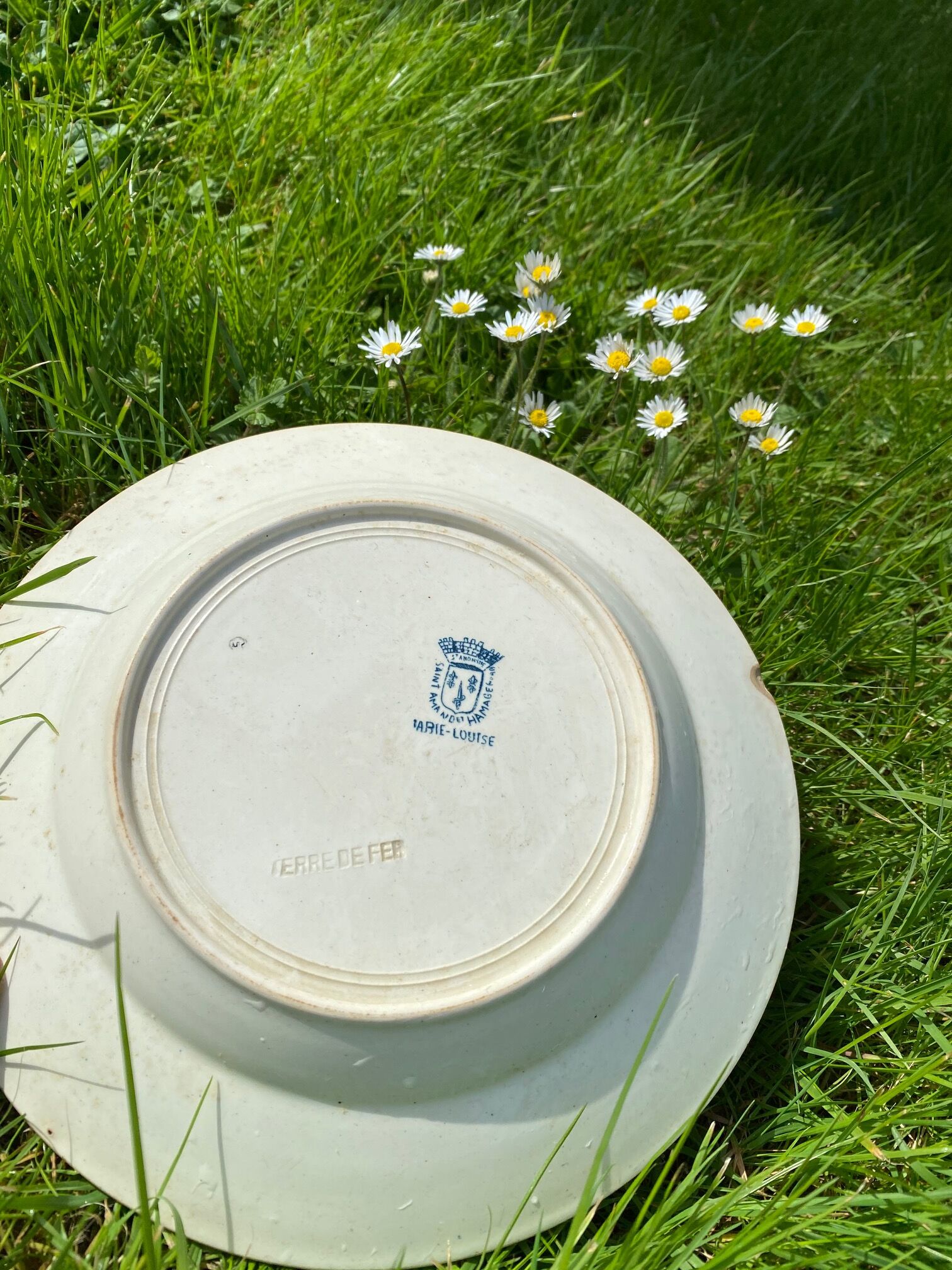 Lot 2 plates Terre de Fer