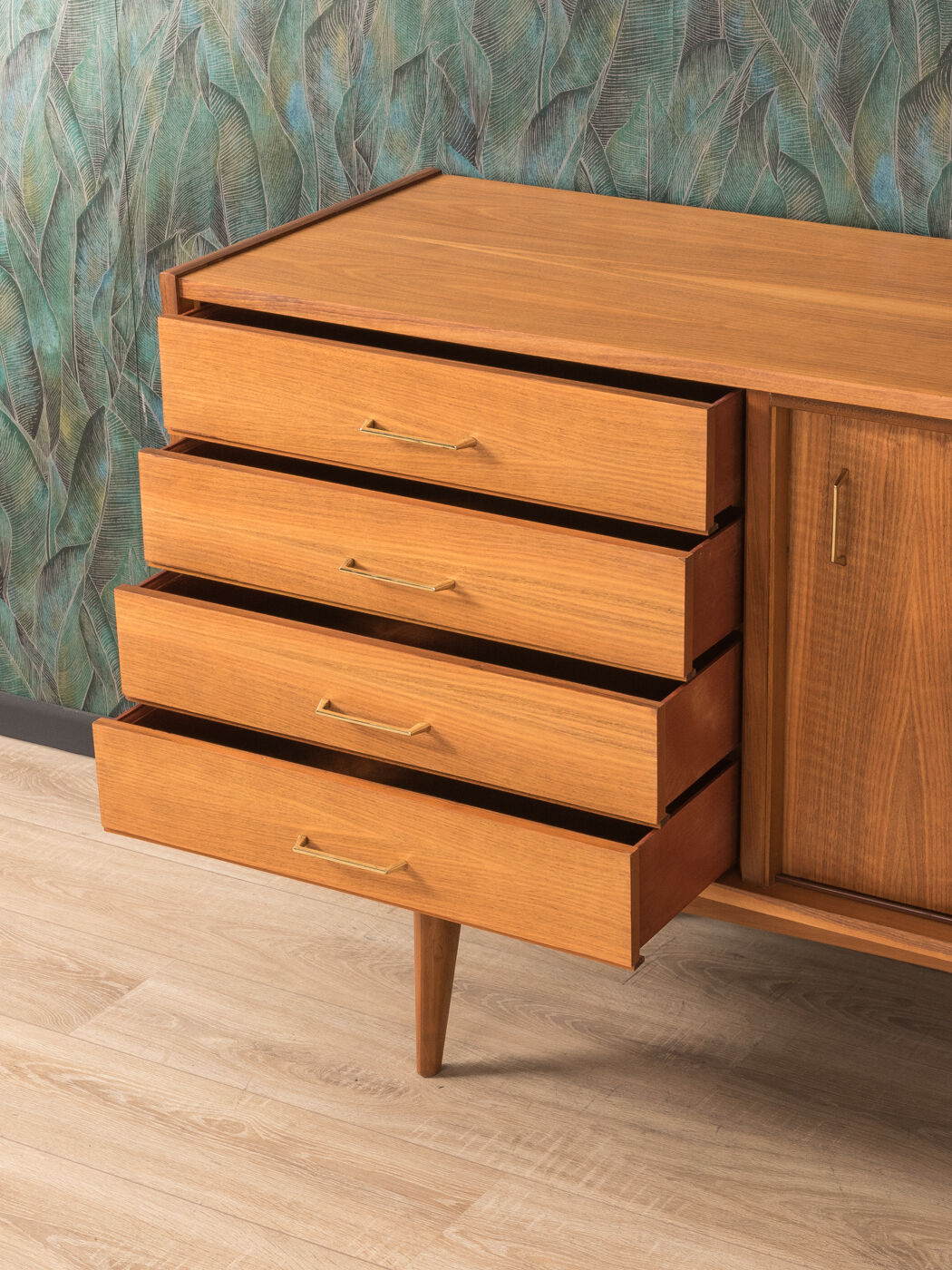 Walnut sideboard from the 1950s