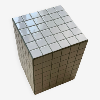 Designer tiled cube