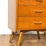 Vintage chiffonier with compass feet -