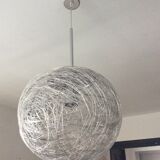 Paul Neuhaus design pendant lamp in wired metal