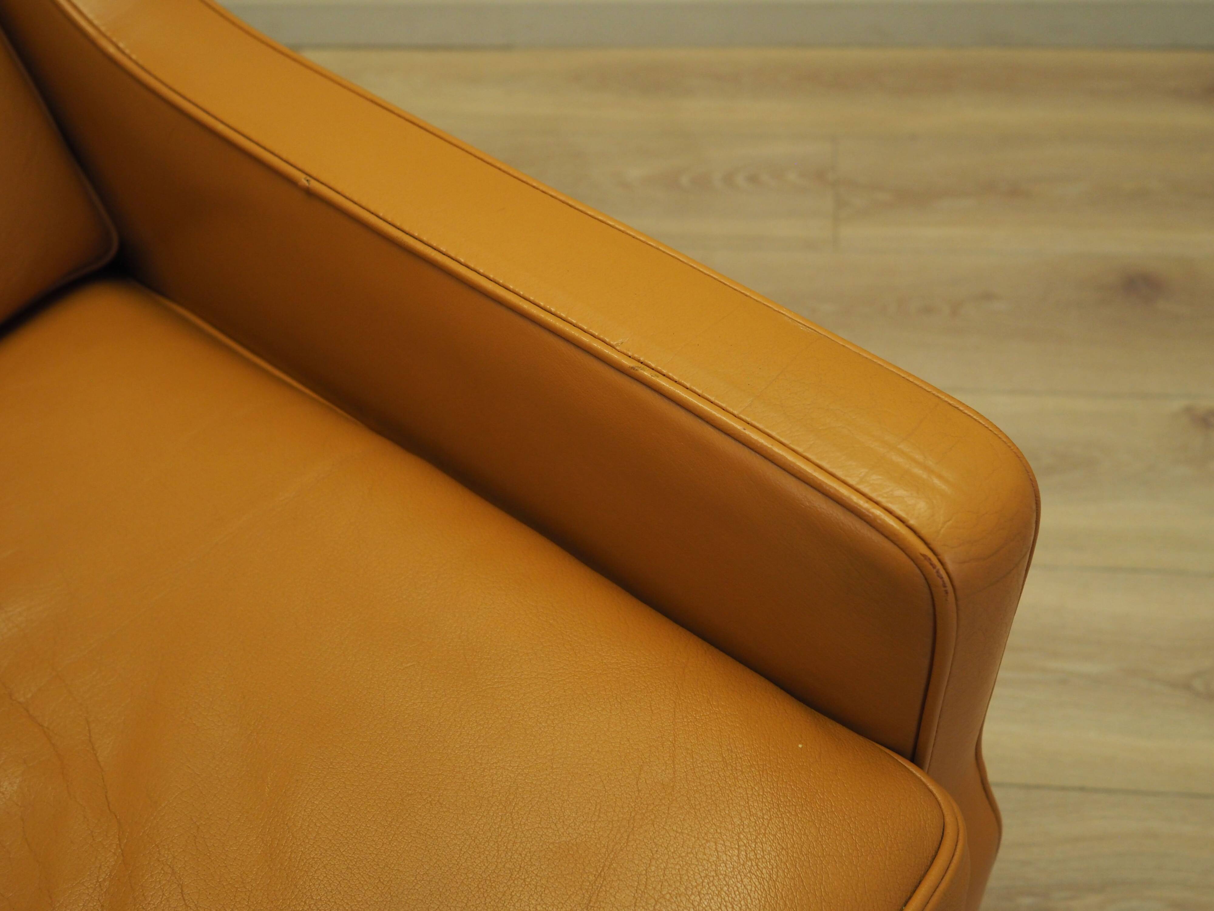 Orange armchair, Danish design, 1970s, production: Denmark