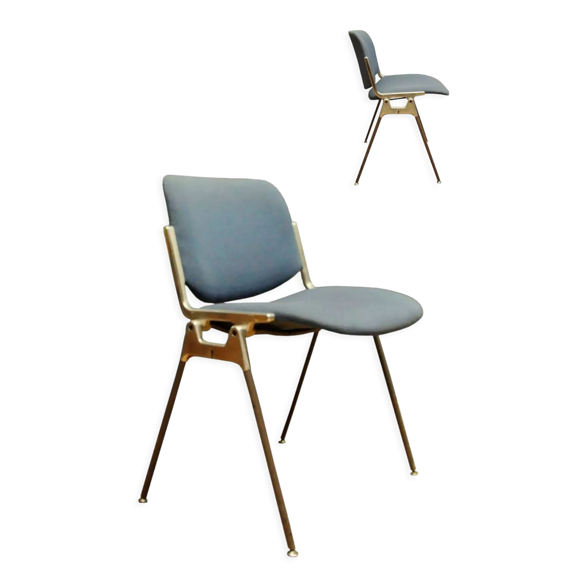 Chair by G. Piretti, Castelli, Italy