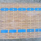 Rattan wicker sofa tip table
