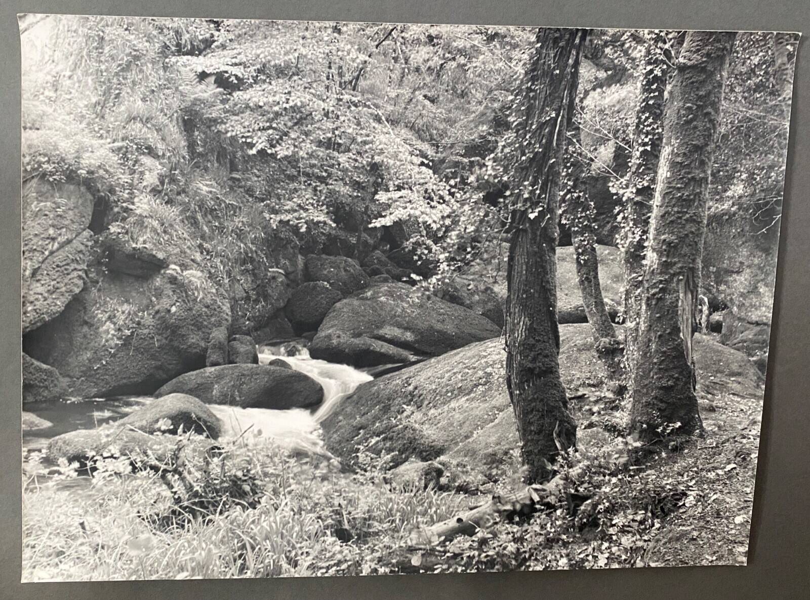 Silver photo Bernard Darot 20th small torrent