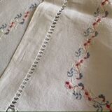 White linen table path 0, 60x 1.40
