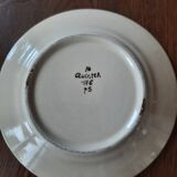 Quimper plate hb Henriot