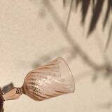 Set of twelve foot glasses Rosaline D'arcoroc Luminarc