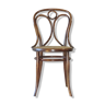 Chaise bistrot thonet n°19 de 1890, assise cannée neuve