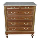 Mahogany Chiffonnière Commode, Louis XVI style – Mid 20th century