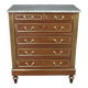 Mahogany Chiffonnière Commode, Louis XVI style – Mid 20th century