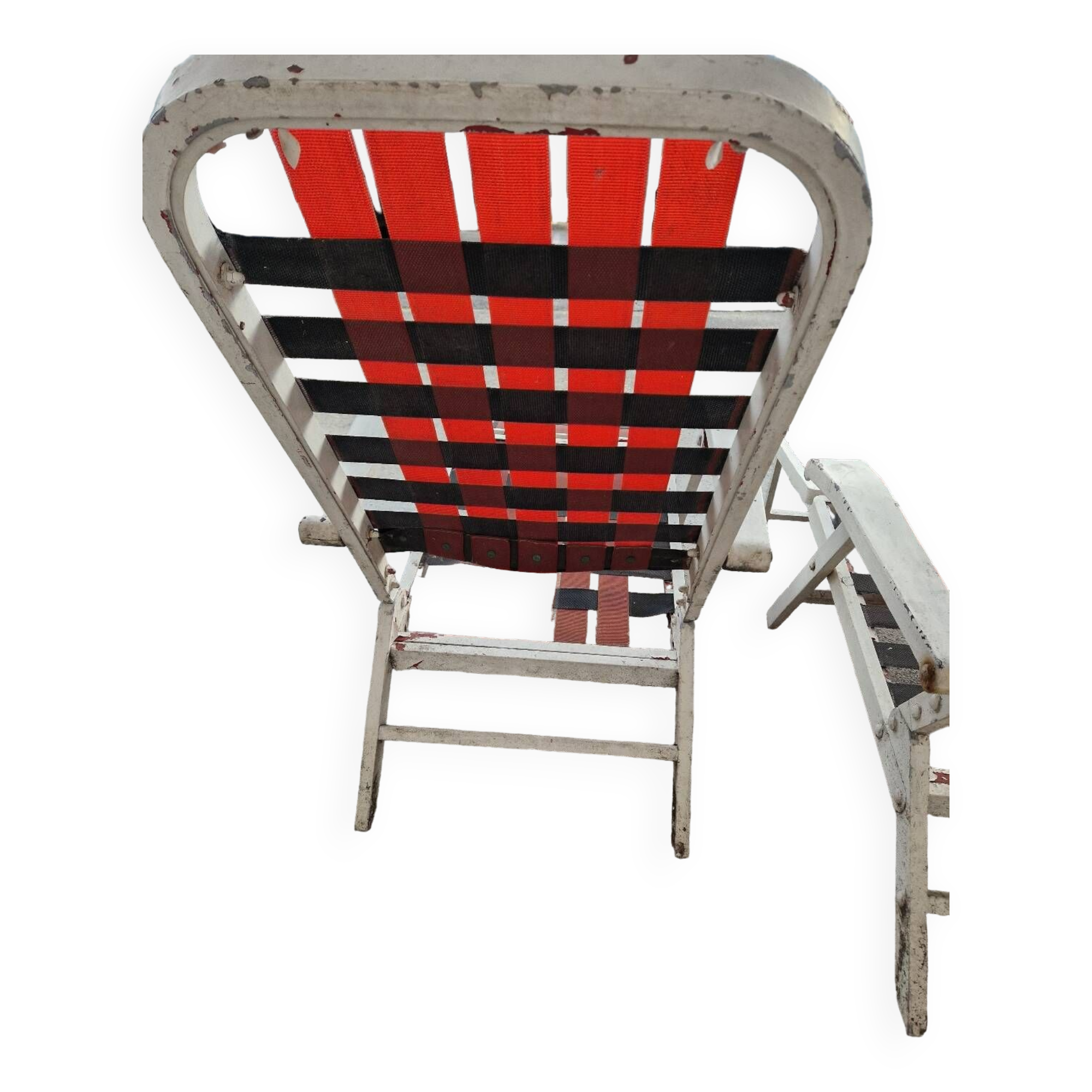 Two Deck Chairs From The Liner France